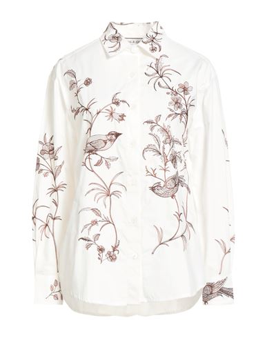 Paul & Joe Woman Shirt Ivory Size 4 Cotton