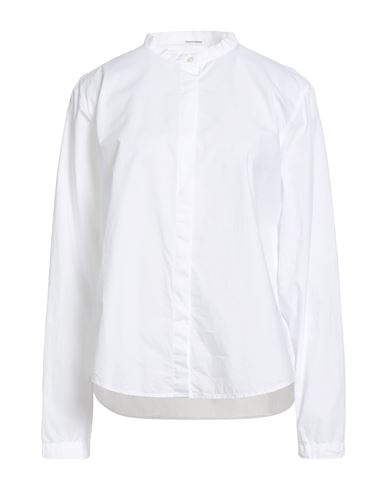 Pomandère Woman Shirt White Size 8 Cotton