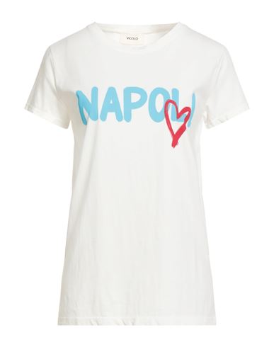 Vicolo Woman T-shirt White Size Onesize Cotton