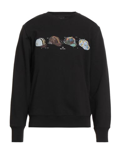 Ps By Paul Smith Ps Paul Smith Man Sweatshirt Black Size Xxl Organic Cotton In Black