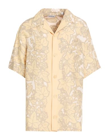Burberry Prorsum Woman Shirt Yellow Size 6 Silk In Multi