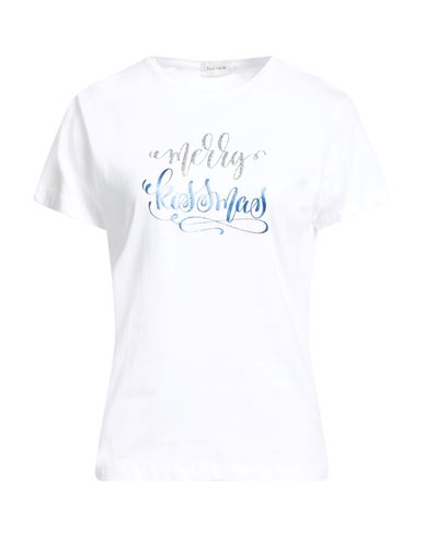 Susy-mix Woman T-shirt White Size Onesize Cotton