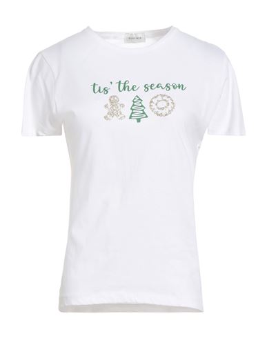 Susy-mix Woman T-shirt White Size Onesize Cotton
