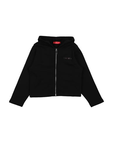 Max & Co . Toddler Girl Sweatshirt Black Size 6 Cotton In Black