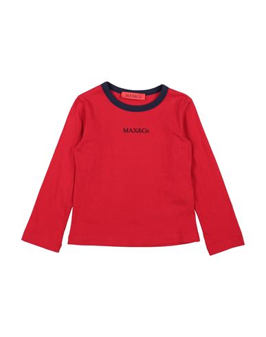 Max & Co . Toddler Girl T-shirt Red Size 6 Cotton In Red