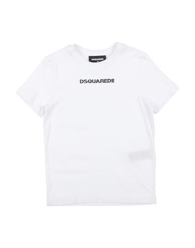 Dsquared2 Toddler Boy T-shirt White Size 6 Cotton In White