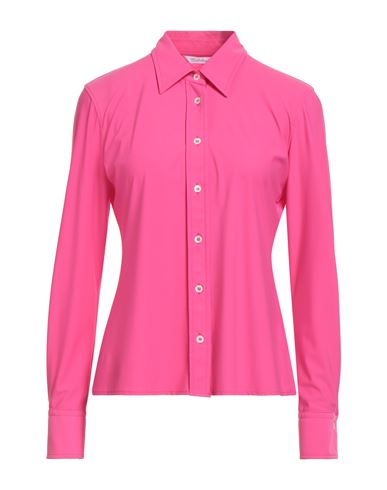 Guglielminotti Woman Shirt Fuchsia Size 10 Polyamide, Elastane