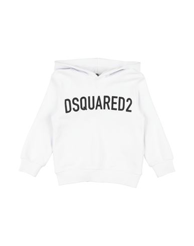 Dsquared2 Toddler Sweatshirt White Size 4 Cotton In White