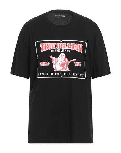 True Religion Buddha High Density Tee In Black
