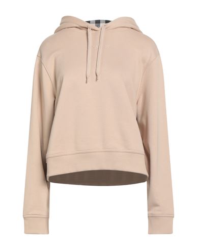 Burberry Woman Sweatshirt Sand Size L Cotton