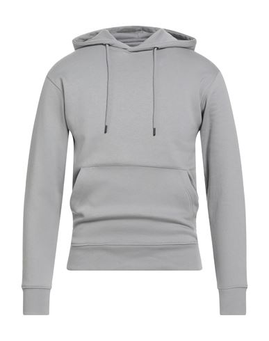Jack & Jones Man Sweatshirt Grey Size L Organic Cotton, Polyester, Cotton In Gray