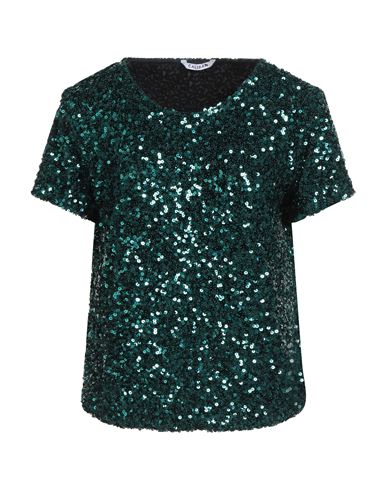 Caliban Woman Top Deep Teal Size 10 Polyester, Elastane In Green