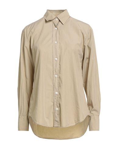 Academia Woman Shirt Camel Size S Cotton