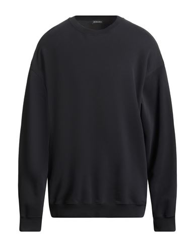 Ann Demeulemeester Man Sweatshirt Black Size M Cotton In Black