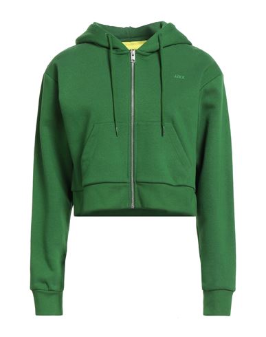 Jjxx By Jack & Jones Woman Sweatshirt Green Size L Cotton, Polyester