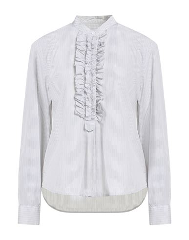 Academia Woman Top Light Grey Size M Cotton