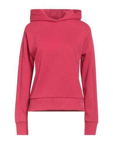 Colmar Woman Sweatshirt Coral Size M Polyester, Cotton