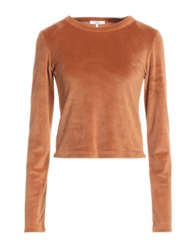 Chloé Woman Top Camel Size S Polyester, Elastane, Viscose