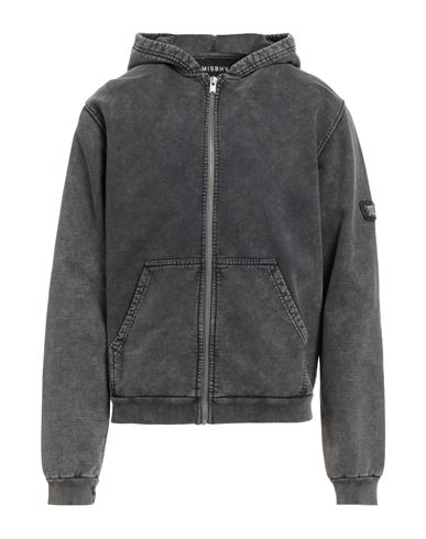 Misbhv Man Sweatshirt Lead Size L Cotton In Gray