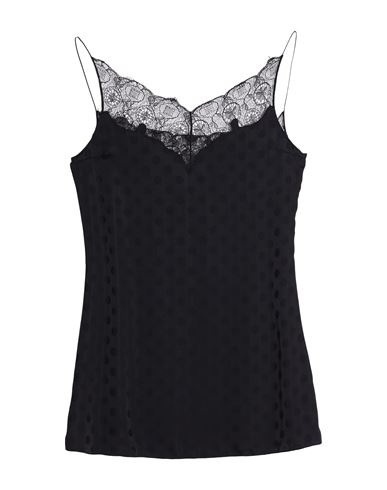 Givenchy Woman Top Black Size 6 Viscose, Polyamide, Cotton