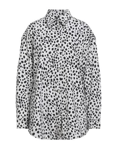 Moschino Dalmatian-print Shirt Jacket In White