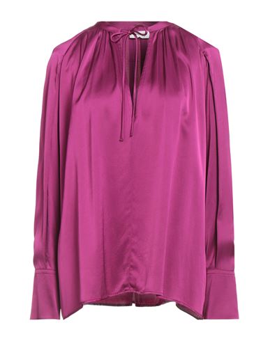 Ottod'ame Woman Top Fuchsia Size 10 Viscose In Pink