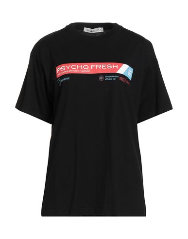 Undercover Woman T-shirt Black Size 3 Cotton