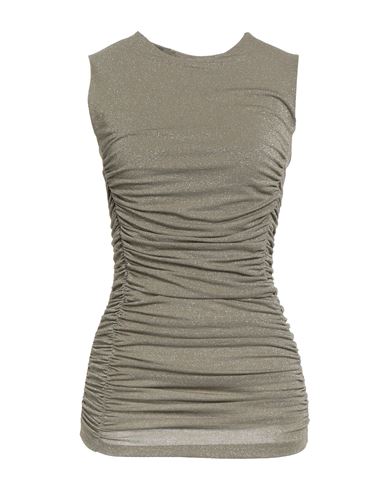 Chiara Boni La Petite Robe Woman Top Sand Size L Polyamide, Viscose, Elastane, Polyester