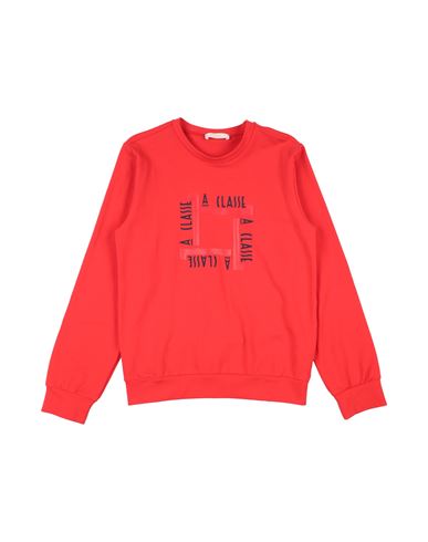 Alviero Martini 1a Classe Junior Toddler Boy Sweatshirt Red Size 6 Cotton, Elastane In Red