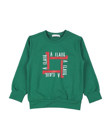 Alviero Martini 1a Classe Junior Toddler Boy Sweatshirt Green Size 6 Cotton, Elastane In Green