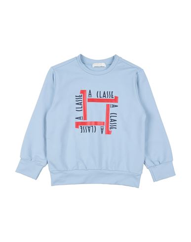 Alviero Martini 1a Classe Junior Toddler Boy Sweatshirt Sky Blue Size 6 Cotton, Elastane In Blue