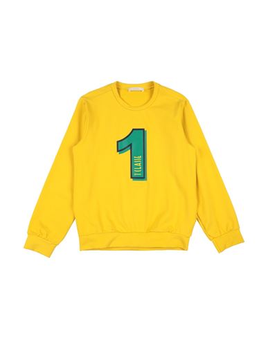 Alviero Martini 1a Classe Toddler Boy Sweatshirt Yellow Size 4 Cotton, Elastane In Yellow