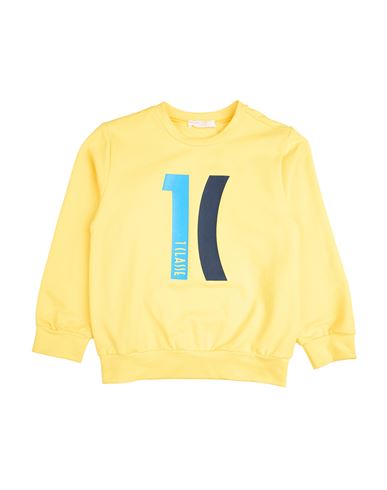 Alviero Martini 1a Classe Toddler Boy Sweatshirt Yellow Size 6 Cotton, Elastane In Yellow