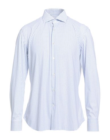 Guglielminotti Man Shirt White Size 16 ½ Polyamide, Elastane In White