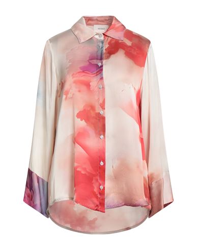 Vicolo Woman Shirt Red Size S Viscose