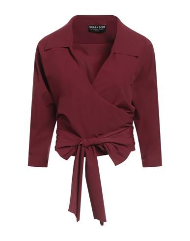 Chiara Boni La Petite Robe Woman Top Burgundy Size Xs Polyamide, Elastane In Burgundy