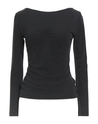 Alainpaul Boat-neck T-shirt In Black