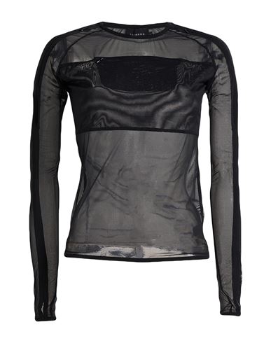Johanna Parv Woman Top Black Size L Recycled Polyamide, Elastane In Black