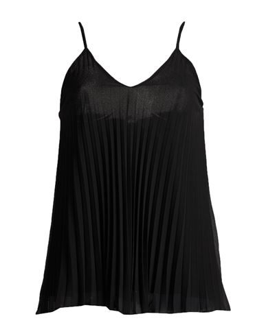 Mariuccia Woman Top Black Size Xs Polyester In Black