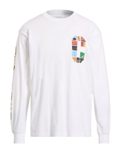 Carhartt Man T-shirt White Size Xl Organic Cotton In White