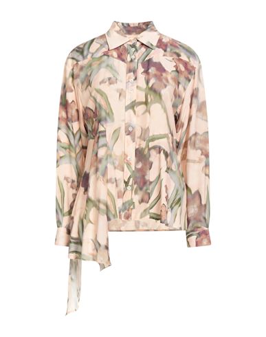 High Use Woman Shirt Pink Size 8 Rayon, Silk