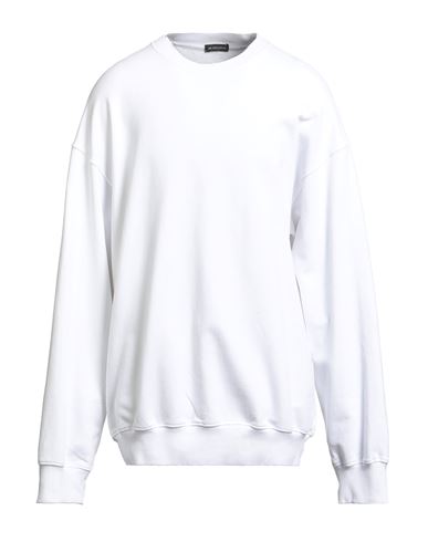 Ann Demeulemeester Man Sweatshirt White Size S Cotton In White
