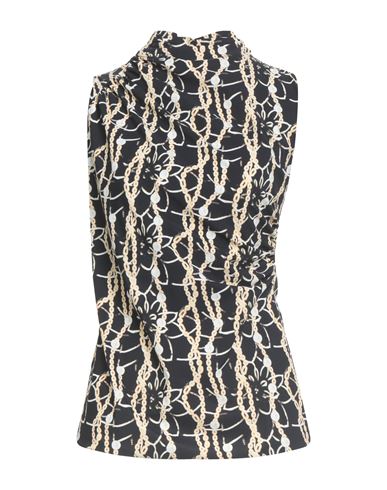 Chiara Boni La Petite Robe Woman Top Black Size 8 Polyamide, Elastane