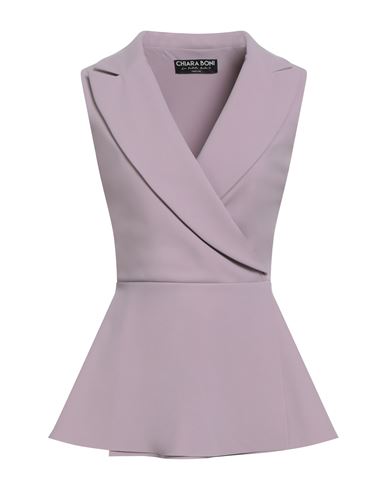 Chiara Boni La Petite Robe Woman Top Lilac Size 6 Polyamide, Elastane