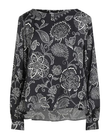 Robert Friedman Woman Shirt Black Size M Viscose In Black