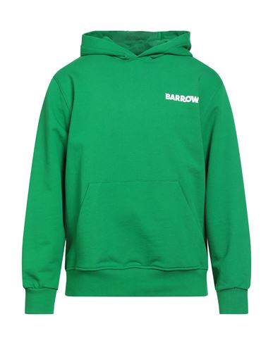 Barrow Man Sweatshirt Green Size M Cotton, Polyester In Green