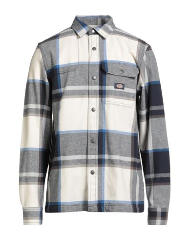 Dickies Man Shirt Ivory Size S Cotton In White