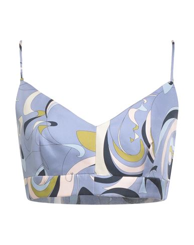 Pucci Woman Top Lilac Size 10 Silk