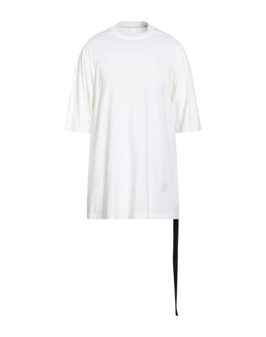 Rick Owens Drkshdw Drkshdw By Rick Owens Man T-shirt White Size S Cotton In White