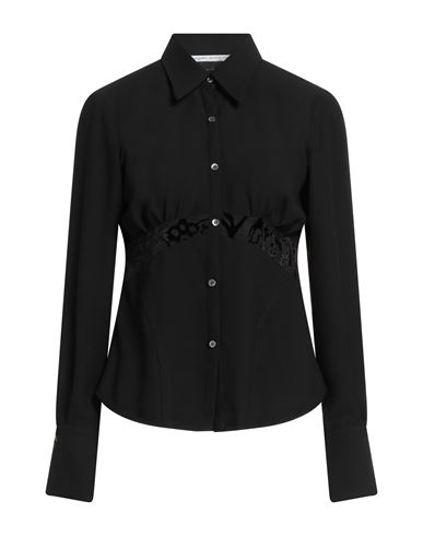 Maison Laviniaturra Woman Shirt Black Size 10 Viscose, Elastane
